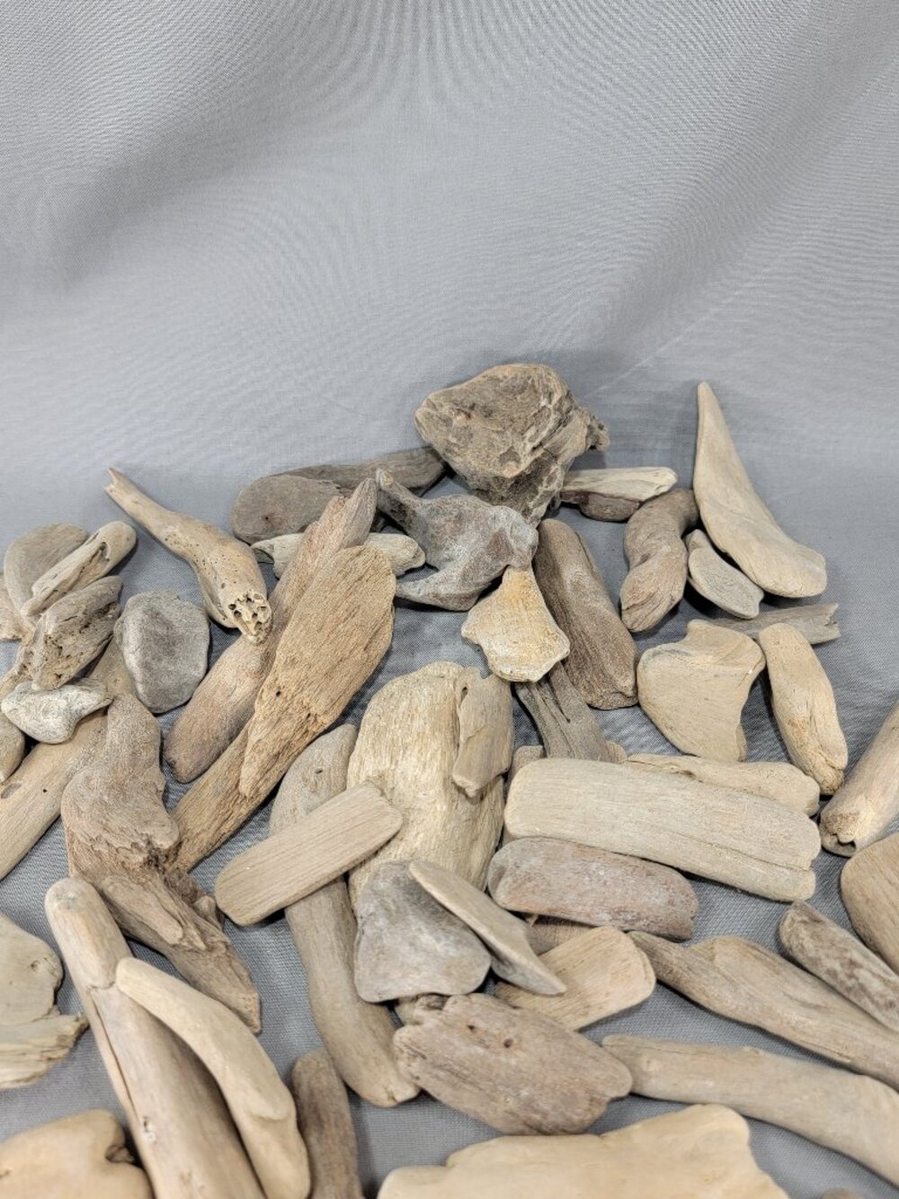 Natural Driftwood Wood Pieces Rustic Beach Coastal Decor Crafts Lot of 55 - Picture 2 of 10